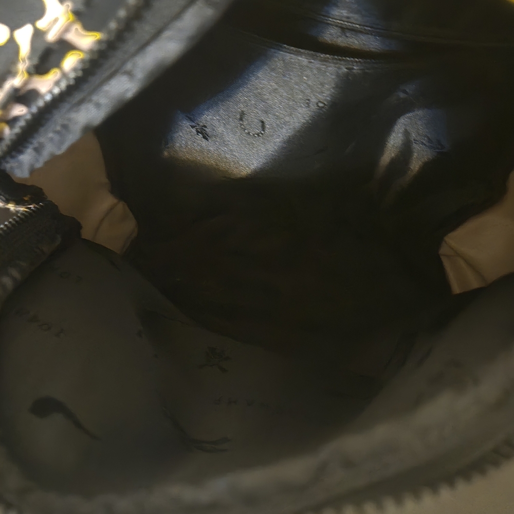 Stylish Black And Yellow Patterned Backpack - image 6